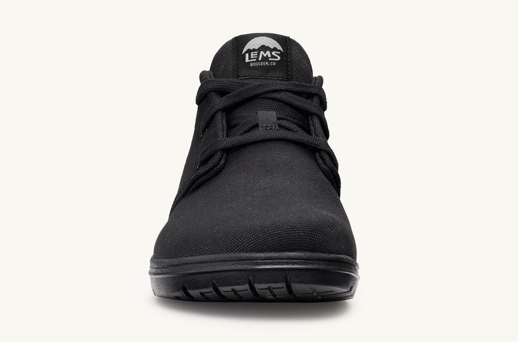 Lems Canvas Støvler Chukka Dame Sort | PWM4322WG