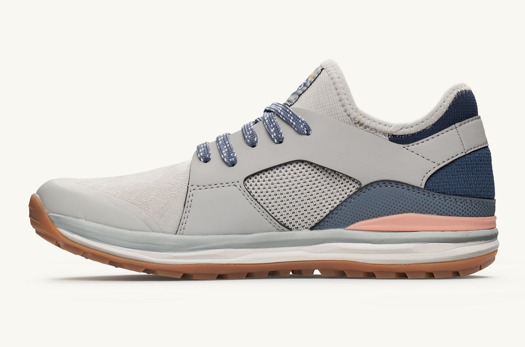 Lems Sneakers Mesa Dame Grå Mørkeblå | OWS2170UY